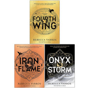The Empyrean Series Collection 3 Books Set By Rebecca Yarros (Fourth Wing, Iron Flame & Onyx Storm) - The Book Bundle