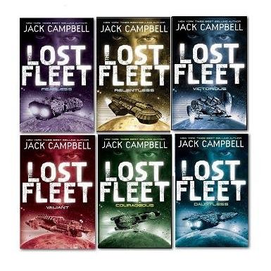 Jack Campbell The Lost Fleet 6 Books Collection Set, (Fearless, Dauntless, Valiant, Relentless, Courageous and Victorious - The Book Bundle