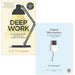 Digital Minimalism: Choosing a Focused Life in a Noisy World & Deep Work: Rules for Focused Success in a Distracted World By Cal Newport 2 Books Collection Set - The Book Bundle