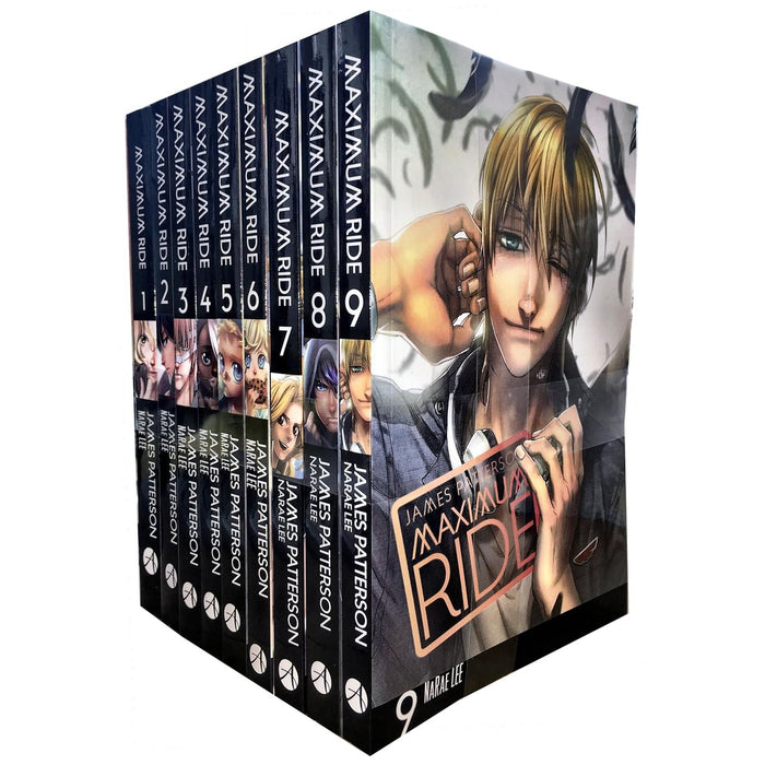 James Patterson Maximum Ride Manga Series 9 Books Collection Set - The Book Bundle