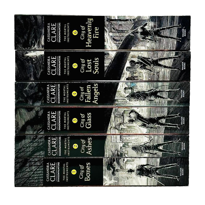 The Mortal Instruments 6 Books Collection Set By Cassandra Clare(City of Bones, City of Ashes, City of Glass, City of Lost Soul, City of Fallen Angels & City of Heavenly Fire) - The Book Bundle