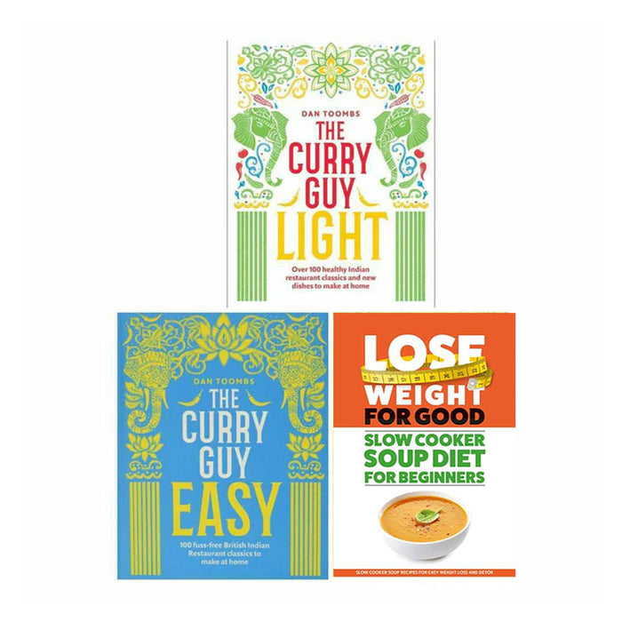Curry Guy Light, Curry Guy Easy, Lose Weight For Good 3 Books Collection Set