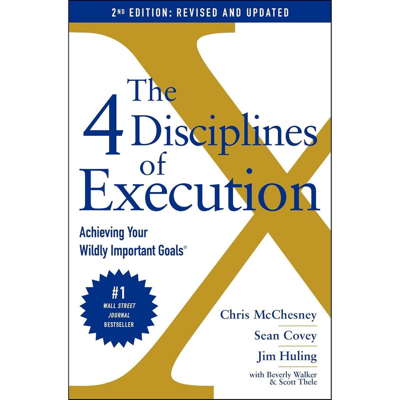 Sean Covey Collection 2 Books Set 4 Disciplines of Execution, 6 Most Important Decisions - The Book Bundle