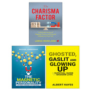 The Magnetic Personality, GHOSTED, GASLIT & GLOWING UP, The Charisma Factor 3 Books Collection Set - The Book Bundle