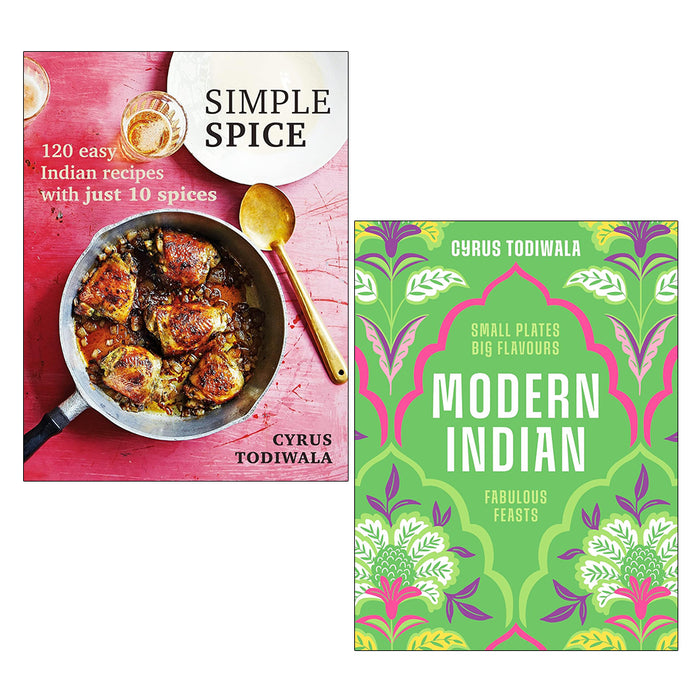 Simple Spice: 120 easy Indian recipes, Modern Indian (HB) 2 Books Collection Set