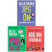 Bella Mackie 3 Books Collection Set (Jog on Journal, Jog On How Running Saved My Life, What A Way To Go) - The Book Bundle