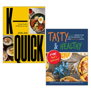 K-Quick: Korean Food in 30 Minutes (HB), Tasty & Healthy 2 Books Collection Set - The Book Bundle