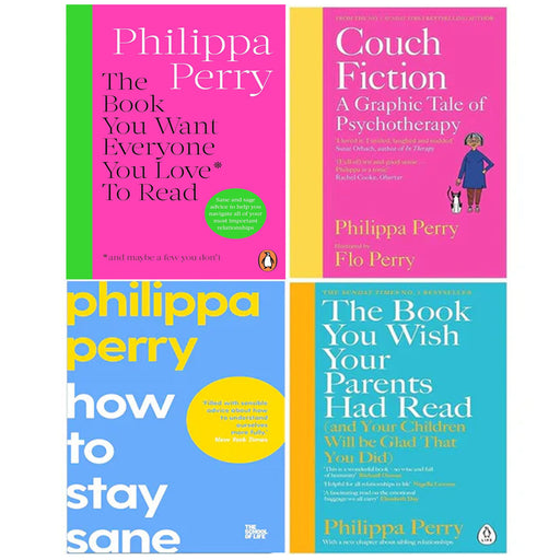 Philippa Perry 4 Books Collection Set You Want Everyone Love, Couch Fiction (HB) - The Book Bundle