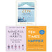 Zen(HB), MINDFUL ZEN HABITS, Ten Times Happier 3 Books Colection Set - The Book Bundle
