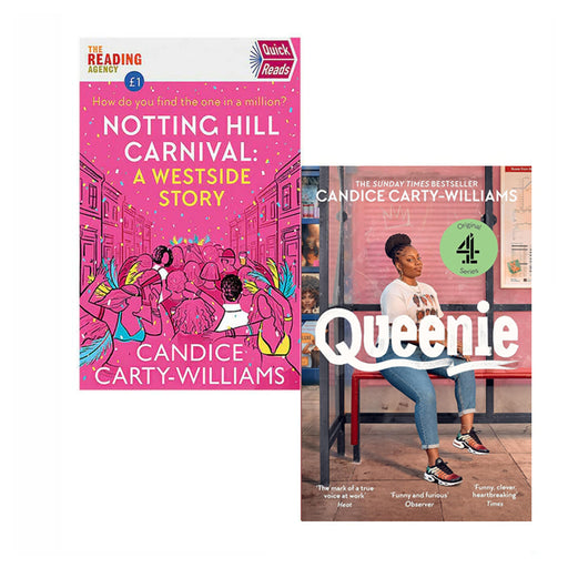 Candice Carty-Williams 2 Books Collection Set (Notting Hill Carnival,Queenie) - The Book Bundle