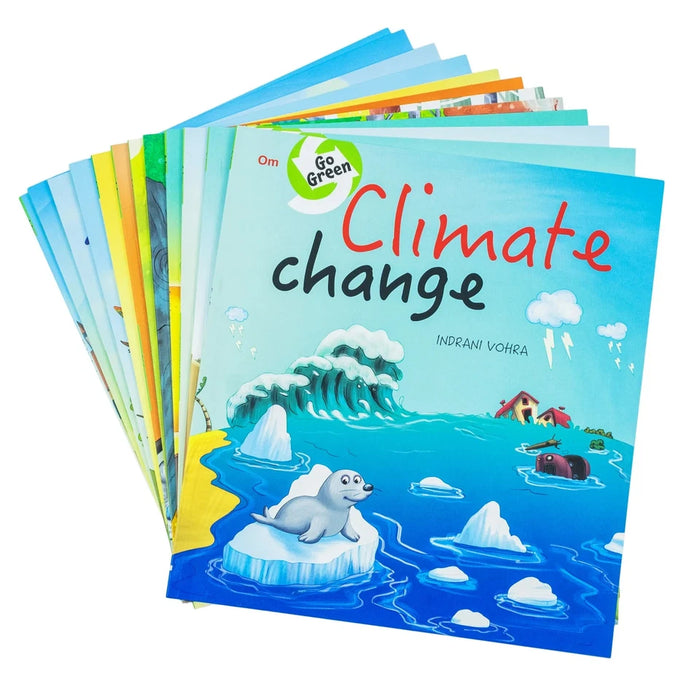 Save Your Environment collection of 12 books (Climate Change, Waste Management, Air Water and Noise) - The Book Bundle