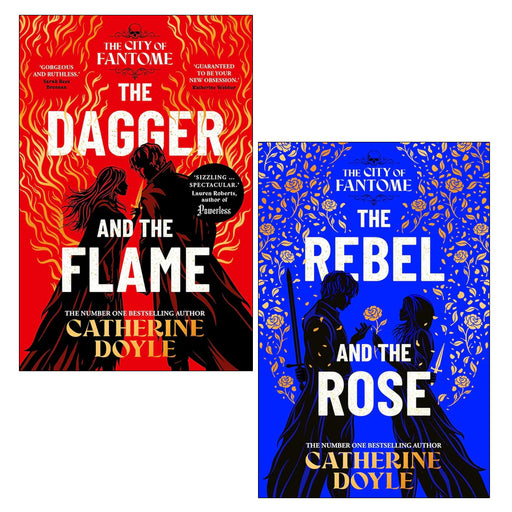 The City of Fantome Series by Catherine Doyle 2 Books Collection Set (The Rebel and the Rose (HB) & The Dagger and the Flame) - The Book Bundle