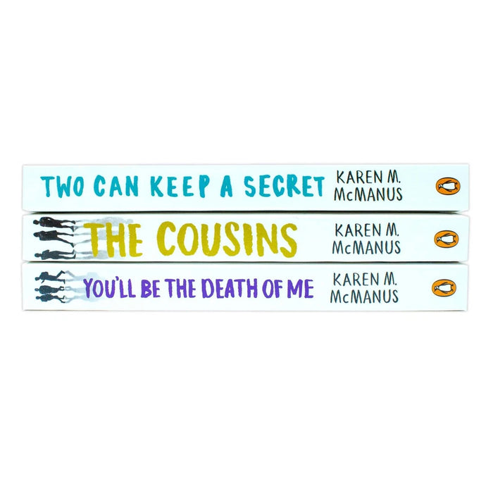 Karen M. McManus 3 Books Collection Set (The Cousins, Two Can Keep a Secret, You will be the Death of Me) - The Book Bundle