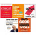 Crucial Conversations, How to Talk to Anyone, Drive, Getting Things Done, So Good They Cant Ignore You 5 Books Collection Set - The Book Bundle