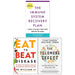 The Immune System Recovery Plan, Eat To Beat Disease, The Telomere Effect 3 Books Collection Set - The Book Bundle