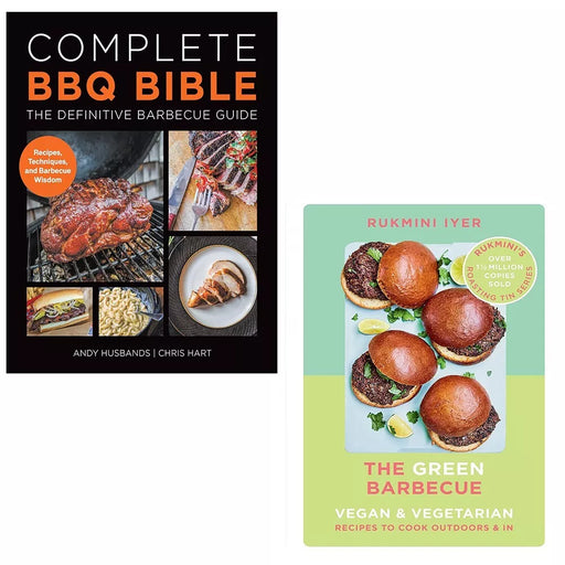 Complete BBQ BIBLE Definitive Barbecue Guide,Green Barbecue (HB) 2 Books Collection  Set - The Book Bundle