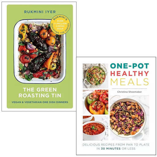 Green Roasting Tin, One Pot Healthy Meals Christina Shoemaker 2 Books Set - The Book Bundle