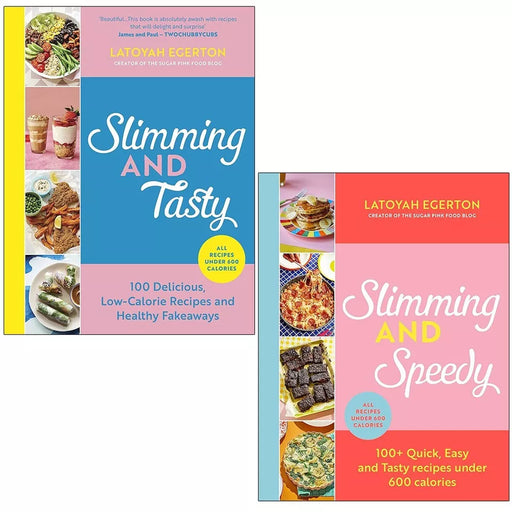 Latoyah Egerton Collection 2 Books Set Slimming and Tasty, Slimming and Speedy - The Book Bundle