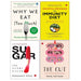 Why We Eat Too Much,Gut Payal Koth,Sugar,Immunity Diet Kavita Devgan 4 Books Set - The Book Bundle
