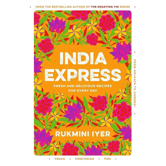 Rukmini Iyer Collection 4 Books Set Sweet Roasting Tin,India Express,Green Bar - The Book Bundle