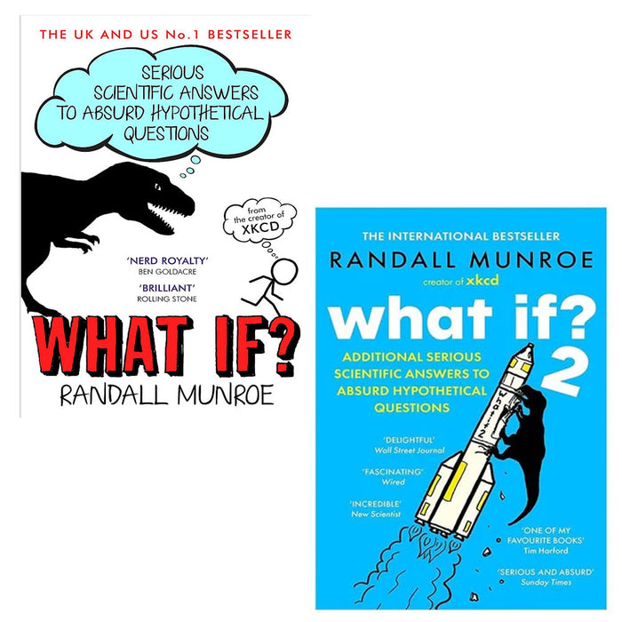Randall Munroe Collection 2 Books Set (What If?: Serious Scientific,What If?2) - The Book Bundle