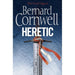 Bernard Cornwell 4 Books Set The Pale Horseman, Harlequin, Heretic, Vagabond - The Book Bundle