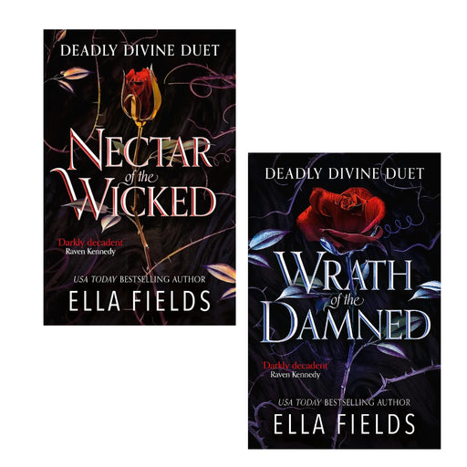 Deadly Divine 2 book serie by Ella Fields  (Nectar of the Wicked & Wrath of the Damned) - The Book Bundle