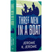 Three Men In A Boat by Jerome K. Jerome (Deluxe Hardback Sprayed Edge Edition) - The Book Bundle