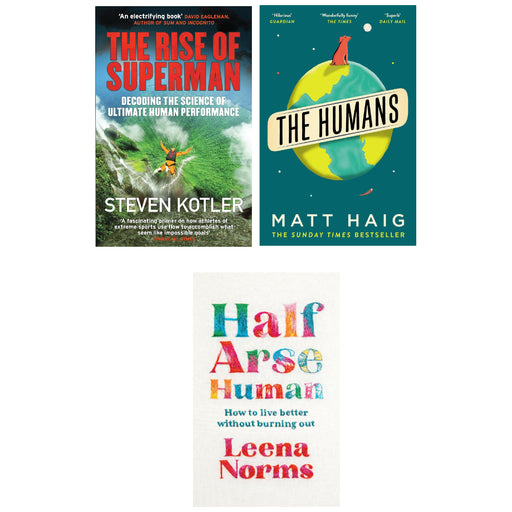 Half-Arse Human (HB), The Humans, The Rise of Superman 3 Books Set - The Book Bundle