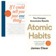 If I Could Tell You Just One Thing & Atomic Habits 2 Books Set - The Book Bundle