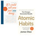 If I Could Tell You Just One Thing & Atomic Habits 2 Books Set - The Book Bundle