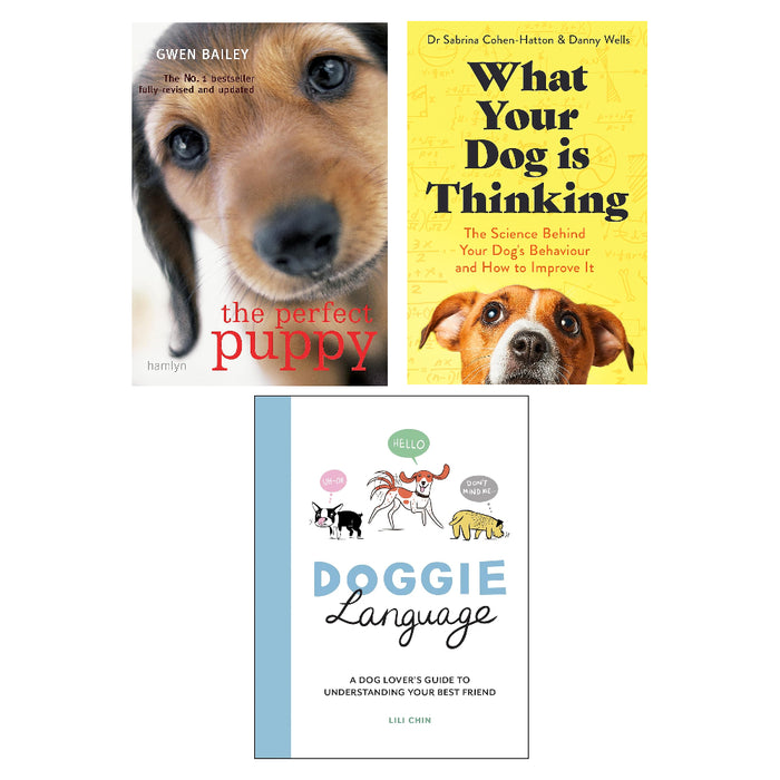 What Your Dog is Thinking, Doggie Language:, The Perfect Puppy 3 Books Set - The Book Bundle