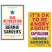Bernie Sanders 2 Books Set (Our Revolution: A Future to Believe in & It's OK To Be Angry About Capitalism: Bernie Sanders) - The Book Bundle