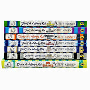 Diary of a Wimpy Kid Series 12-18 Collection 7 Books Set By Jeff Kinney (The Getaway, The Meltdown, Wrecking Ball, The Deep End, Big Shot, Diper Overlode & No Brainer) - The Book Bundle