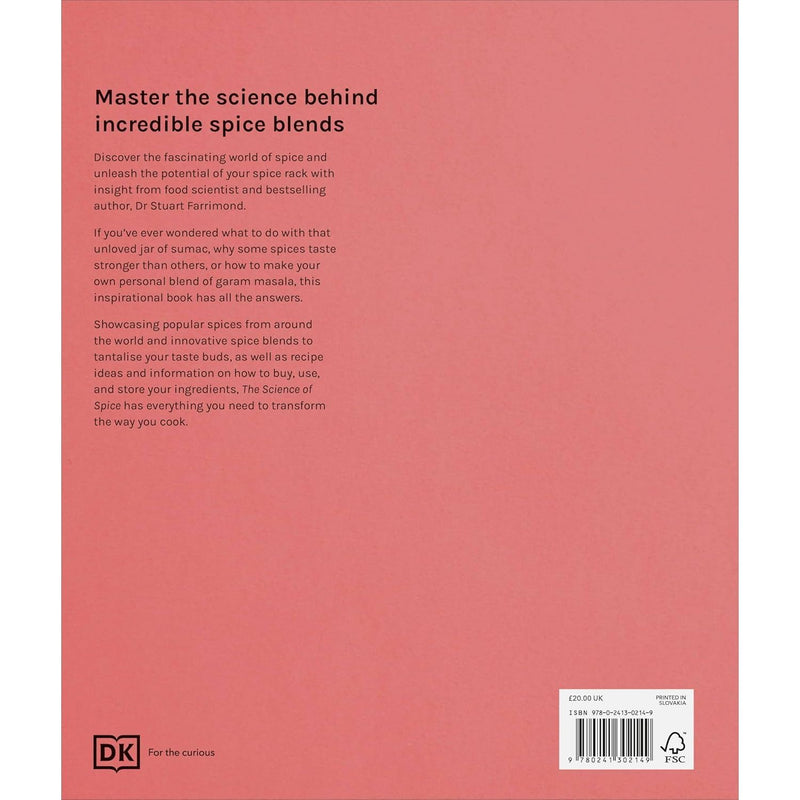 The Science of Spice: Flavour Connections and Revolutionize Cooking by S. Farrimond - Non Fiction - Hardback - The Book Bundle