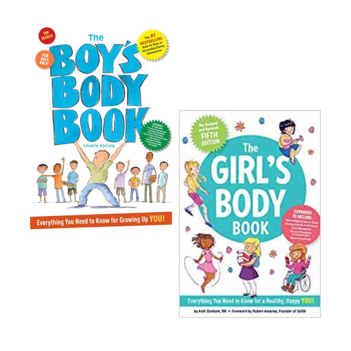 Boys & Girls Body 2 Books Set (Boys Body Book: Fourth Edition & The Girl's Body Book (Fifth Edition)) - The Book Bundle