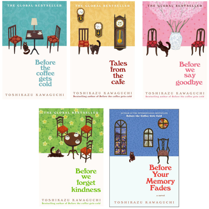 Before The Coffee Gets Cold Series 5 Books Collection Set By Toshikazu ...