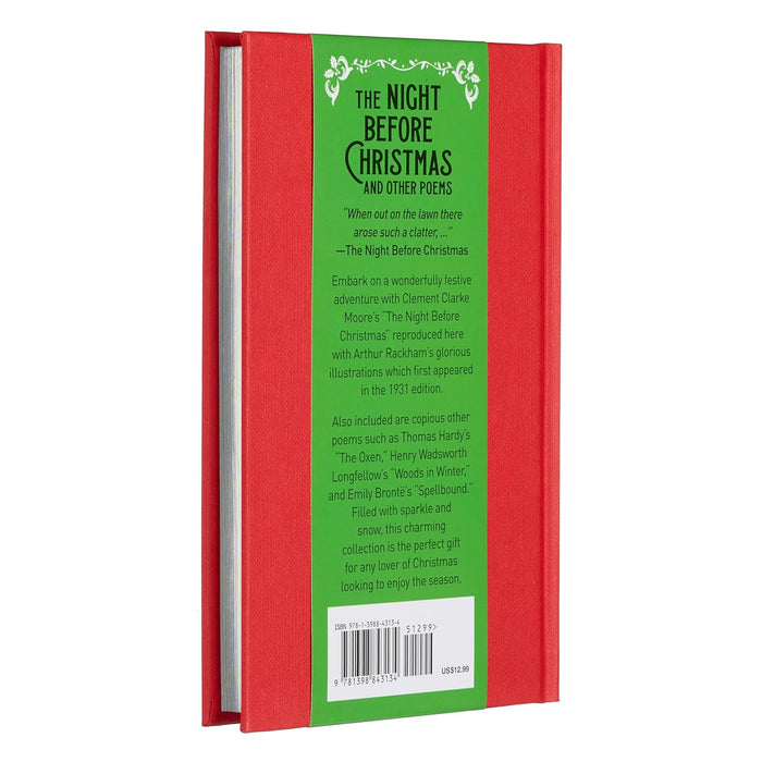 The Night Before Christmas and Other Poems: Gilded Pocket Edition (Arcturus Ornate Classics) by Clement Clarke Moore - The Book Bundle