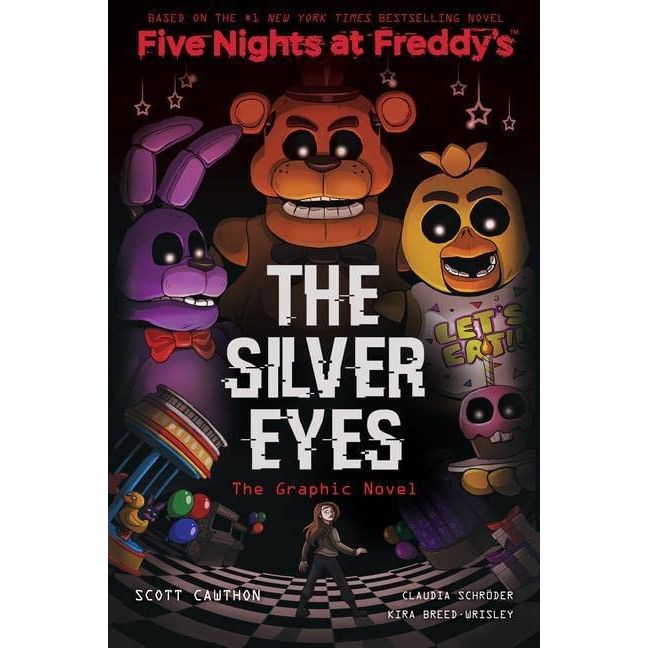 Five Nights at Freddy's Graphic Novel Collection 3 Books Set By Scott Cawthon, Kira Breed-wrisley (The Twisted Ones, The Silver Eyes, The Fourth Closet) - The Book Bundle