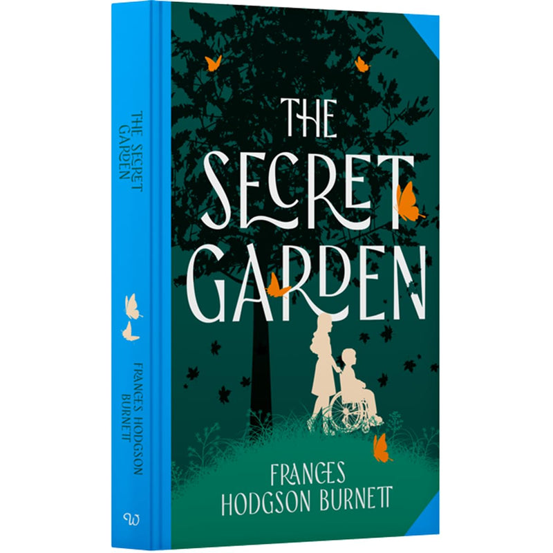 Hardcover of The Secret Garden Deluxe Sprayed Edge Edition by Frances Hodgson Burnett, featuring ornate cover design for ages 9-12.