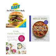Dinner Tonight, The Healthy Medic Food for Life Meals in 15 minutes, Super Easy One Pound Family Meals 3 Books Set - The Book Bundle