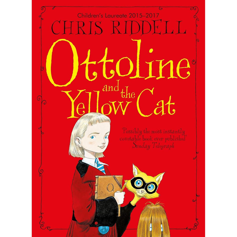 Chris Riddell Ottoline Collection 4 Books Set ( Books 1 To 4 ) - The Book Bundle
