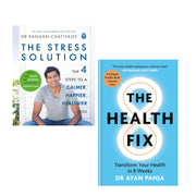 The Stress Solution: The 4 Steps to calmer, The Health Fix: Transform (HB) 2 Books Set - The Book Bundle