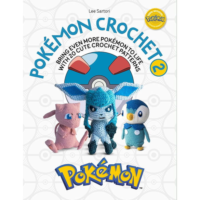 Pokémon Crochet Vol 2: Bring even more Pokémon to life with 20 cute crochet patterns - The Book Bundle
