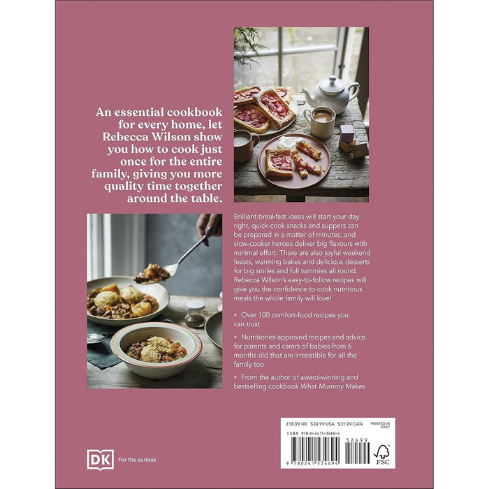 Family Comforts: Simple, Heartwarming Food to Enjoy Together by Rebecca Wilson - The Book Bundle