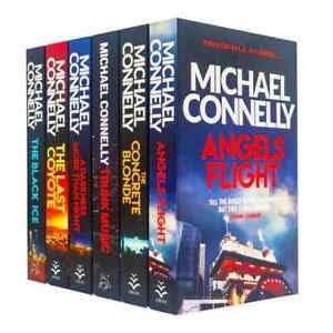 Harry Bosch Series 6 Books Collection Set by Michael Connelly - Fiction - Paperback