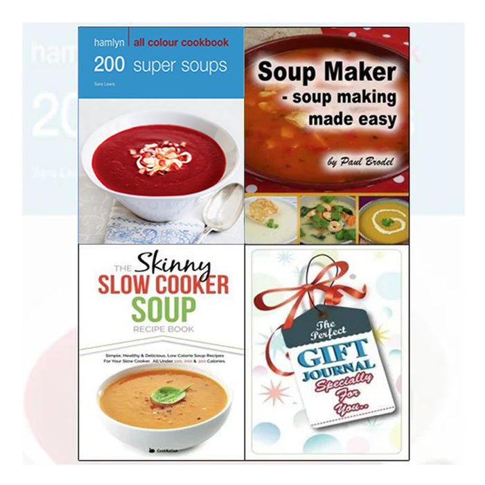 Soup Maker - Soup Making Made Easy 3 Books Bundle Collection With The Perfect Gift