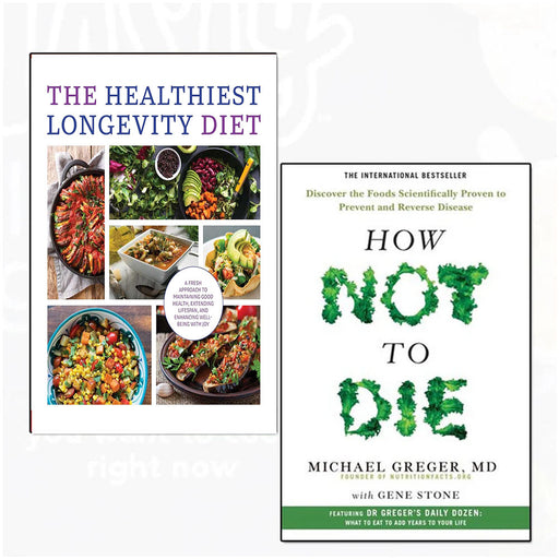 The Healthiest Longevity Diet and How not to die 2 Books Collection Set - The Book Bundle