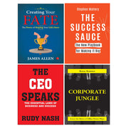 Creating Your Fate, The CEO Speaks, THE SUCCESS SAUCE, Corporate Jungle 4 Books Collection Set - The Book Bundle