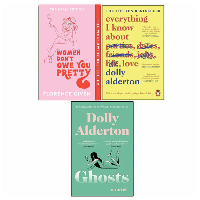Women Don't, Everything, Ghosts 3 Books Collection Set - The Book Bundle